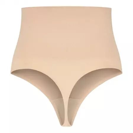BYE-BRA - FAONNEUR SANS POINTS STYLE STRING BEIGE TAILLE XXL