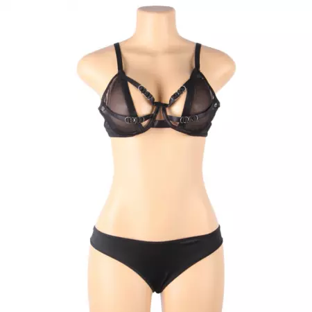 QUEEN LINGERIE - ENSEMBLE DEUX PIÈCES GRANDE TAILLE