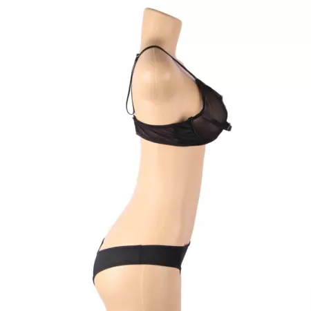 QUEEN LINGERIE - ENSEMBLE DEUX PIÈCES GRANDE TAILLE