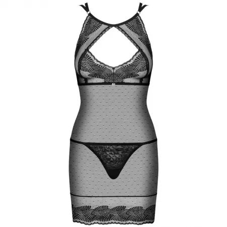 OBSESSIVE - CHEMISE ET TANGA ALLASTIA L/XL