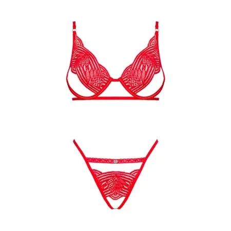 OBSESSIVE - ENSEMBLE MELLANIA DEUX PIÈCES L/XL