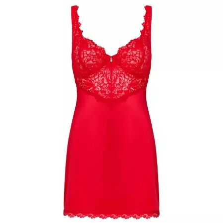 OBSESSIVE - CHEMISE ET STRING LOVE CHERRIS L/XL