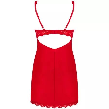 OBSESSIVE - CHEMISE ET STRING LOVE CHERRIS L/XL