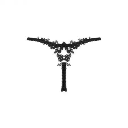OBSESSIVE - THONG CELIA NOIR XS/S