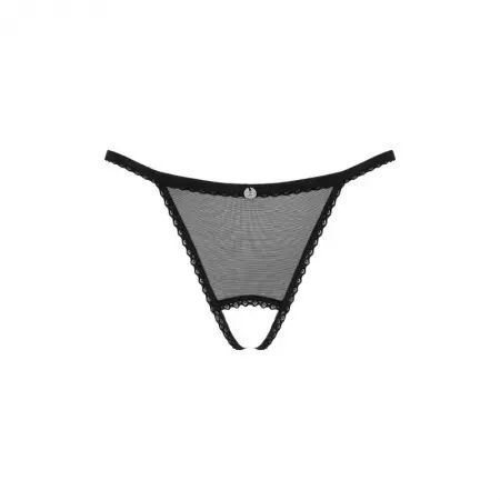 OBSESSIVE - STRING SANS ENTREJAMBE CELIA NOIR M/L