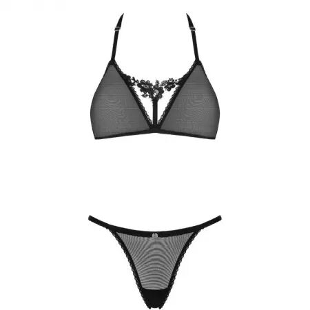 OBSESSIVE - ENSEMBLE 2 PIÈCES CELIA NOIR XL/XXL