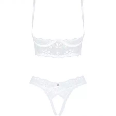 OBSESSIVE - ENSEMBLE PARADISIQUE 2 PIÈCES SANS CULOTTES M/L