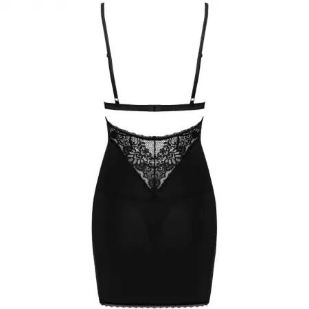 OBSESSIVE - CHEMISE & STRING MADERRIS XL/XXL