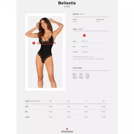 OBSESSIVE - TEDDY BELLASTIA XL/XXL