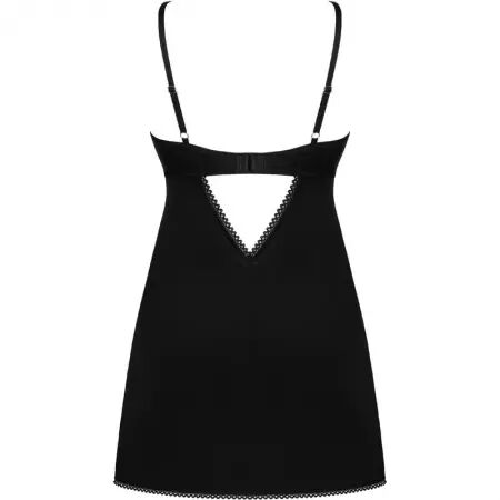 OBSESSIVE - CHEMISE ROSENTY & STRING XS/S