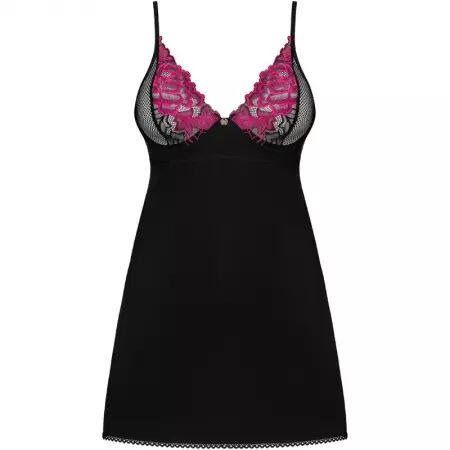 OBSESSIVE - CHEMISE ROSENTY & STRING M/L