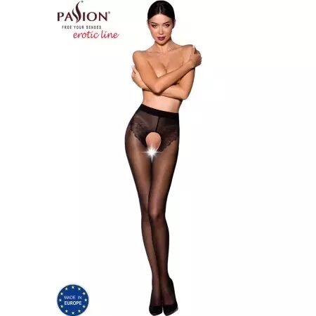PASSION - TIOPEN 006 COLLANT NOIR 1/2 30 DEN