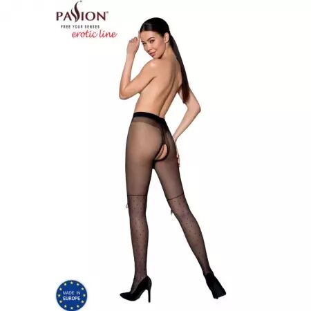 PASSION - TIOPEN 009 COLLANT NOIR 1/2 20 DEN