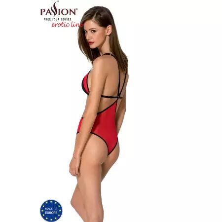 PASSION - LIGNE ÉROTIQUE CORPS PEONIA ROUGE L/XL