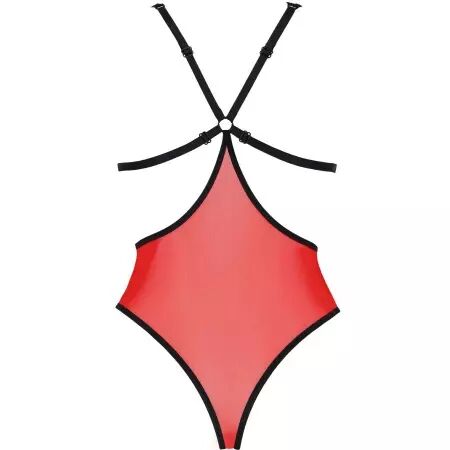 PASSION - LIGNE ÉROTIQUE CORPS PEONIA ROUGE L/XL