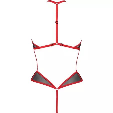 PASSION - SATARA CORPS LIGNE ÉROTIQUE ROUGE L/XL