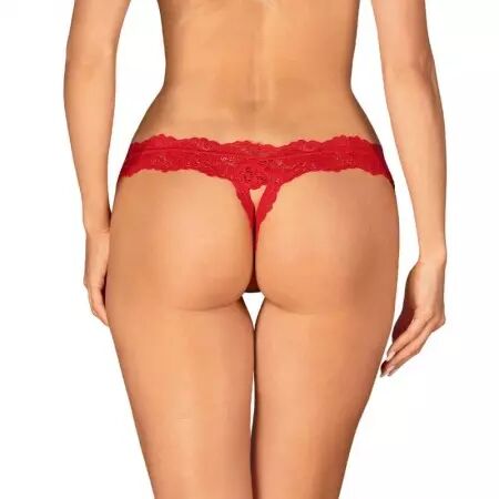 OBSESSIVE - STRING AMOR CHERRIS SANS CROCHET S/M