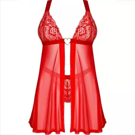 OBSESSIVE - ELIANES BABYDOLL & THONG XL/XXL