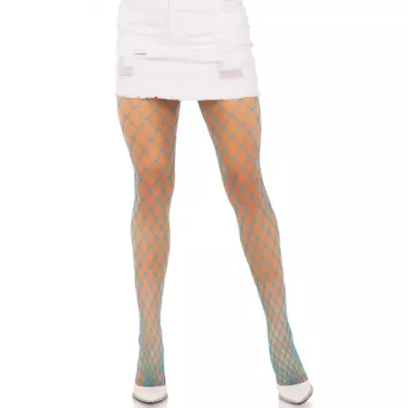 LEG AVENUE - COLLANTS RÉSILLE DIAMANT BLEU