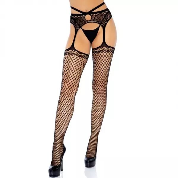 LEG AVENUE - NET JARRATI�RES BAS TAILLE UNIQUE