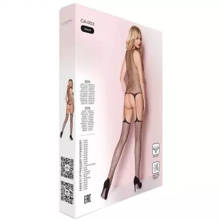 CASMIR - CA003 BODYSTOCKING TAILLE UNIQUE NOIR