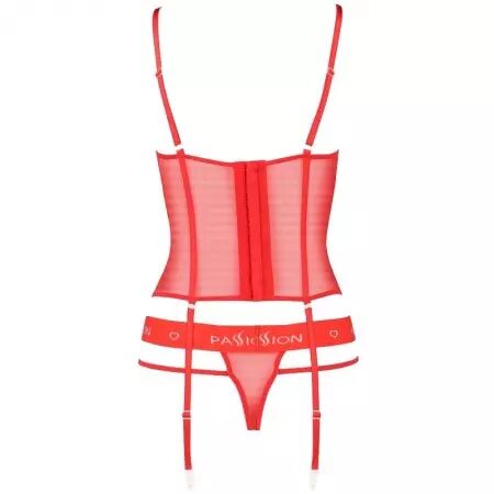 PASSION - CORSET KYOUKA ROUGE L/XL