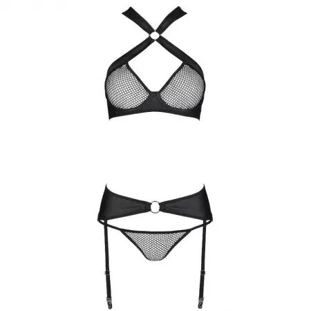 PASSION - AMANDA ENSEMBLE CUIR ÉCOLOGIQUE L/XL