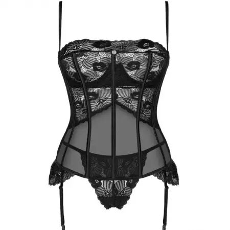 OBSESSIVE - CORSET ET STRING SERENA LOVE XS/S