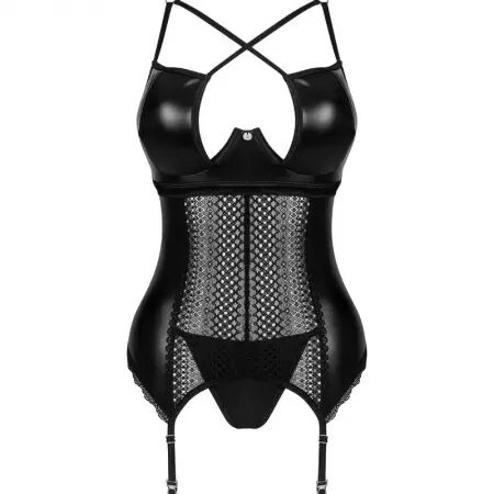 OBSESSIVE - CORSET & STRING NORIDES XL/XXL