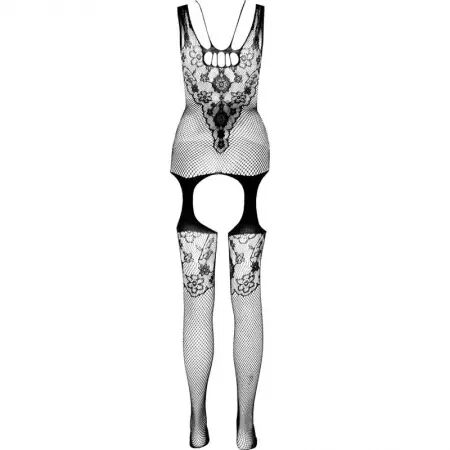 PASSION - BODYSTOCKING ECO COLLECTION ECO BS011 BLANC