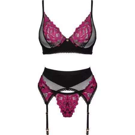 OBSESSIVE - ROSENTY ENSEMBLE TROIS PIÈCES XL/XXL