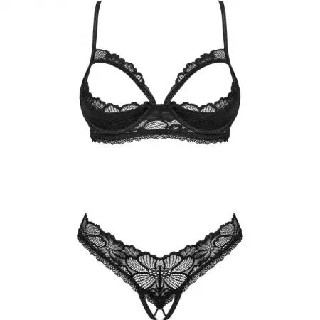 OBSESSIVE - ENSEMBLE SERAFIA DEUX PIÈCES SANS CUP XL/XXL