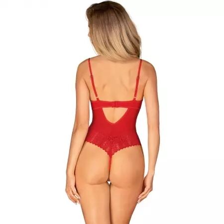 OBSESSIVE - INGRIDIA CROCHLESS ROUGE XL/XXL