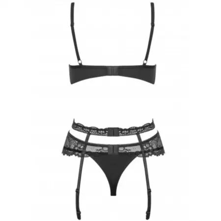 OBSESSIVE - ENSEMBLE HEARTINE TROIS PIÈCES L/XL