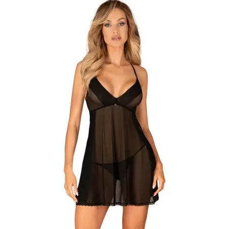 OBSESSIVE - LATINESA BABYDOLL & STRING XL/XXL