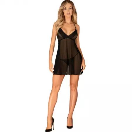 OBSESSIVE - LATINESA BABYDOLL & STRING XL/XXL