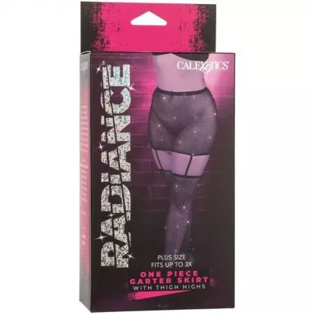 RADIANCE - JUPE JARRETIÈRES CUISSES GRANDE TAILLE