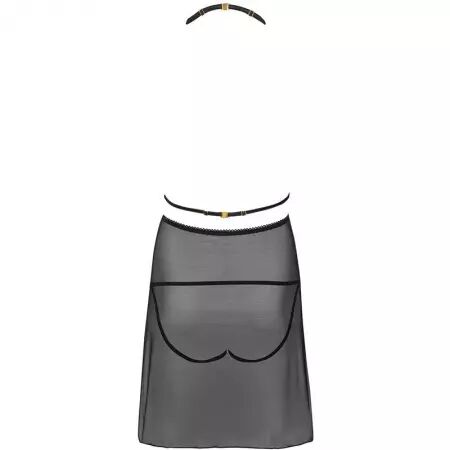 LIVCO CORSETTI FASHION - MALVIAMI LC 90625 CHEMISE + CULOTTE NOIR