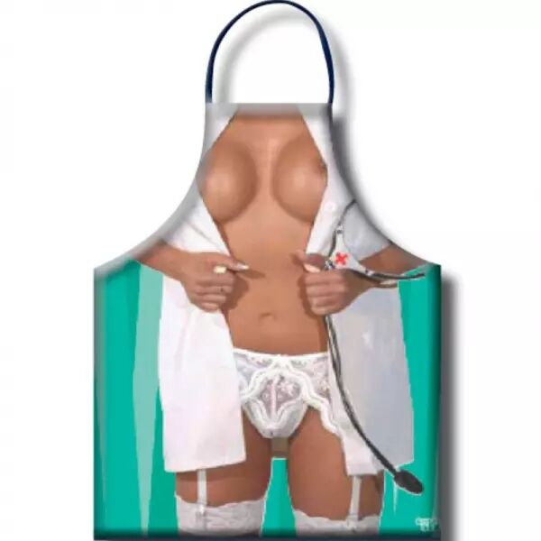 DIABLO PICANTE - TABLIER D''INFIRMI�RE POUR FEMME