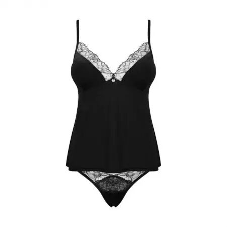 OBSESSIVE - HAUT ET CULOTTE BELLA ROU M/L