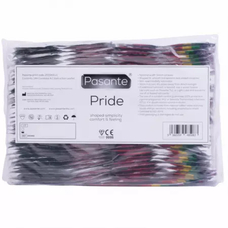 PASANTE - PRÉSERVATIFS FORMAT GAY PRIDE 144 PACK