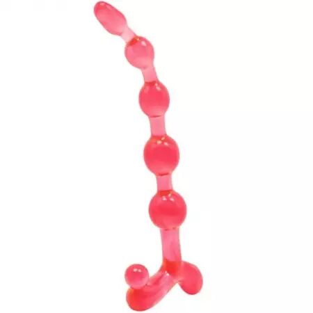 BAILE - BALLES ANAL ROUGES BENDY TWIST