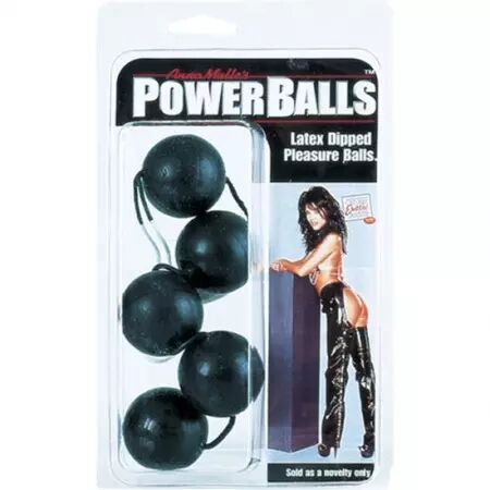 CALIFORNIA EXOTICS - BALLES POWER ANAL NOIRES