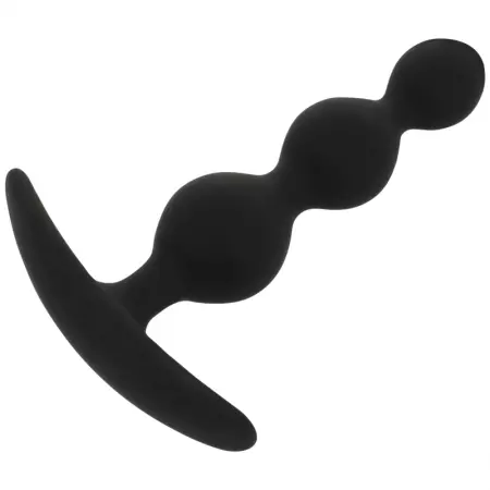 OHMAMA - CHAÎNE DE BOULES ANAL 10 CM - NOIR
