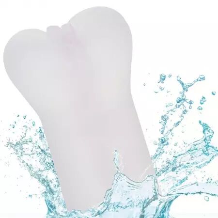 CALIFORNIA EXOTICS - BOUNDLESS VULVA STROKER - TRANSPARENT