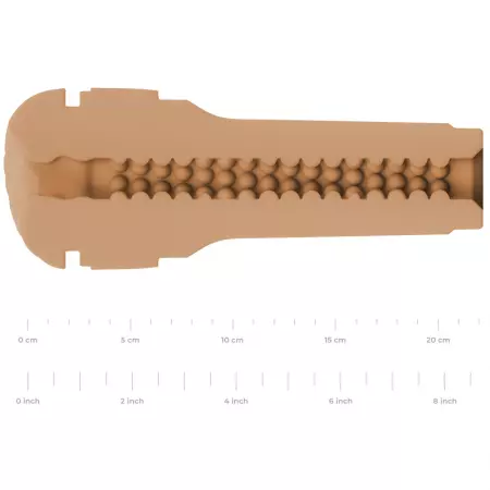 KIIROO - STIMULATEUR MASTURBATEUR FEEL STROKER - MARRON CLAIR