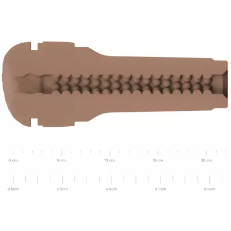 KIIROO - STIMULATEUR MASTURBATEUR FEEL STROKER - MARRON
