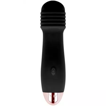 DOLCE VITA - VIBRATEUR RECHARGEABLE TROIS NOIR 7 VITESSES