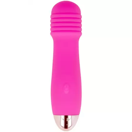 DOLCE VITA - VIBRATEUR RECHARGEABLE TROIS ROSE 7 VITESSES