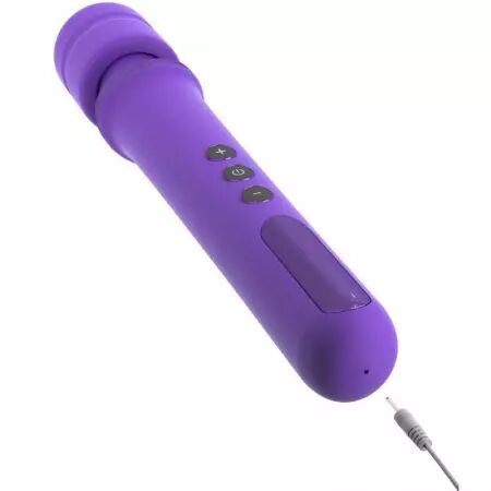 FANTASY FOR HER - BAGUETTE DE MASSAGE RECHARGEABLE POUR ELLE & VIBRATEUR 50 NIVEAUX VIOLETTES